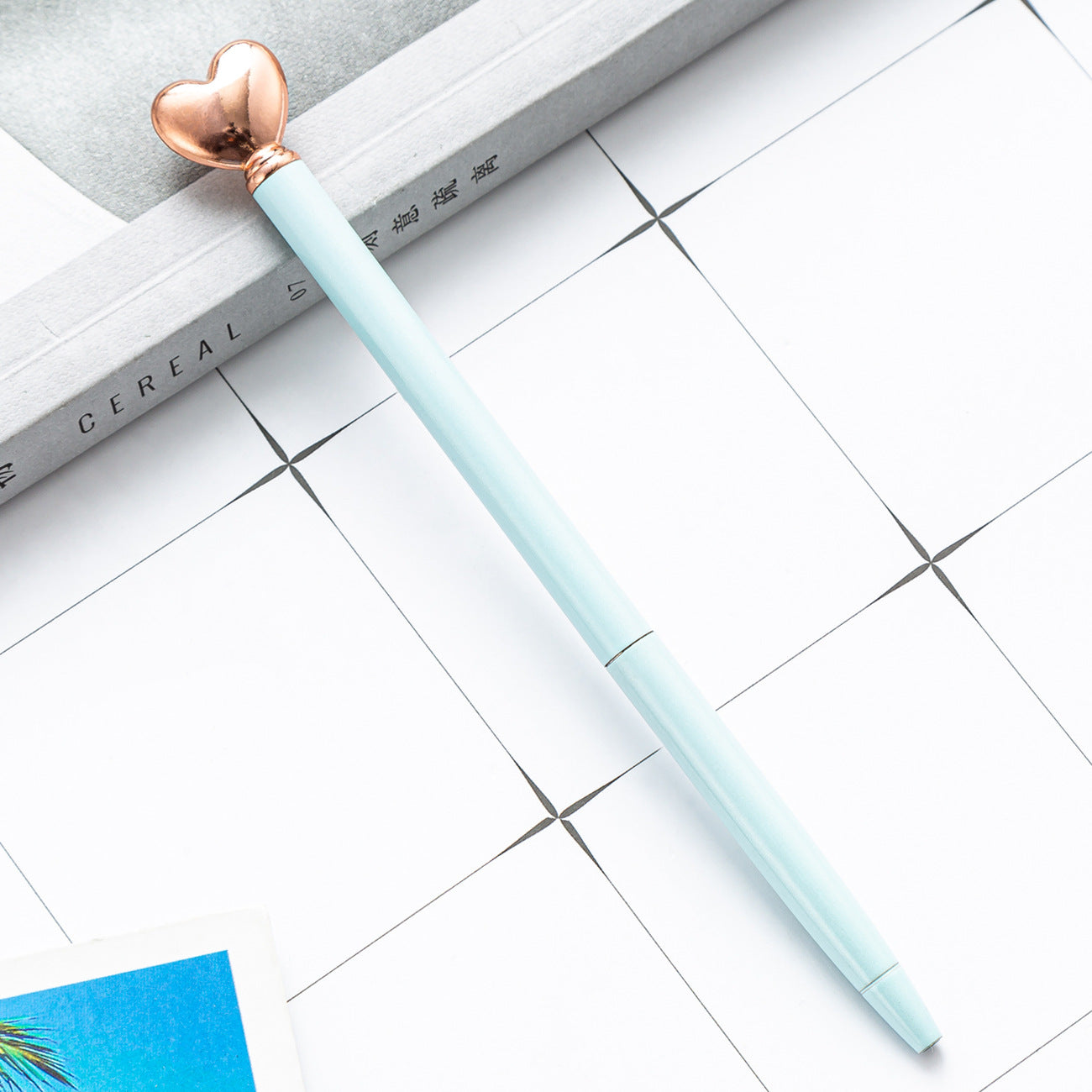 Wholesale Metal Heart Shape Ballpoint Pen